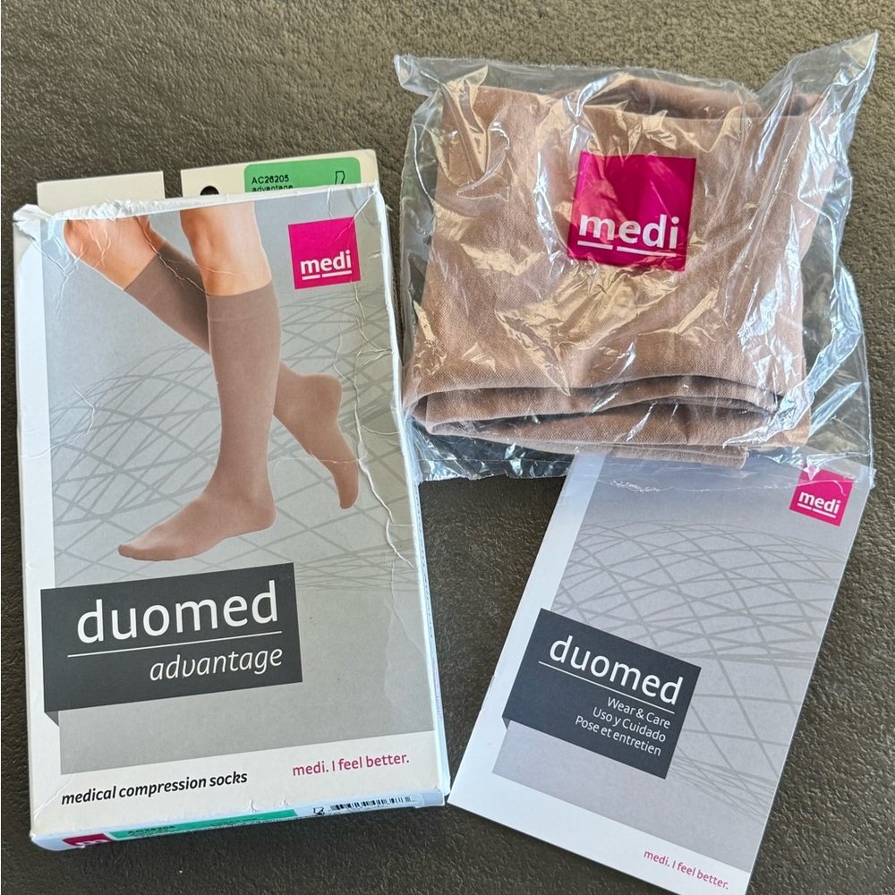 Medi Mediven Comfort Medical Compression Socks-Open Package-Standard Calf XXL